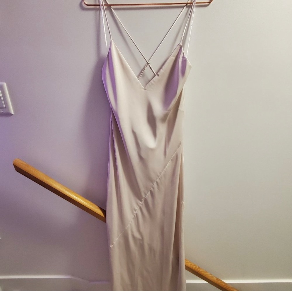Babaton Bellamy Dress in Denude size L